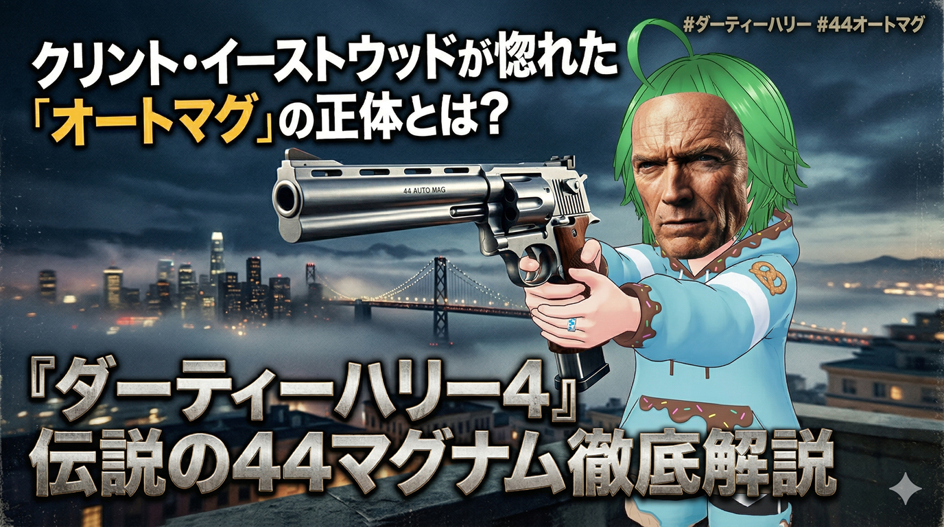 クリント・イーストウッドが惚れた「オートマグ」の正体とは？『ダーティーハリー4』伝説の44マグナムを徹底解説