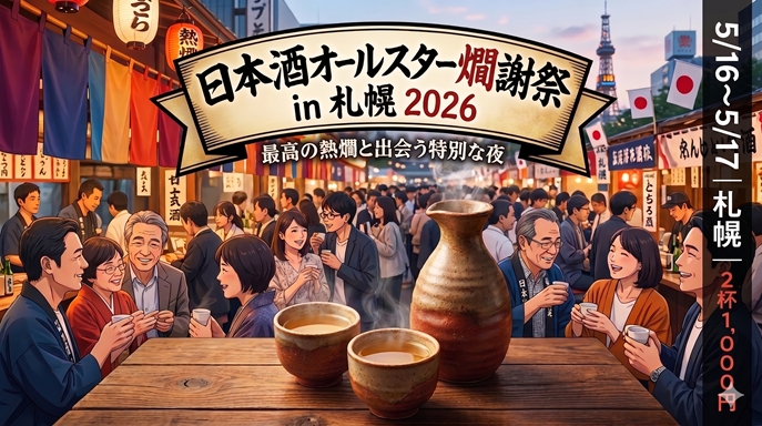 日本酒オールスター燗謝祭 in 札幌 2026