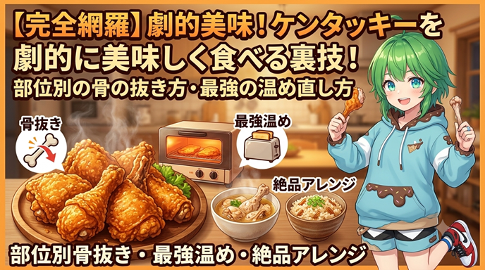 ケンタッキーを劇的に美味しく食べる裏技！