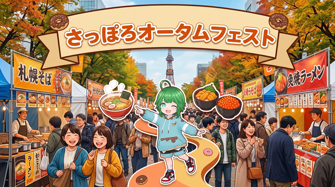 2026年さっぽろオータムフェスト！日程・各会場の見どころと秋の北海道グルメ攻略法